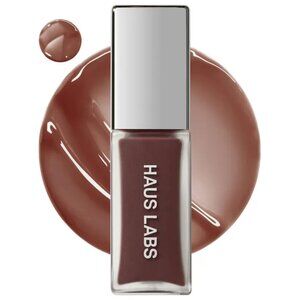 NIB ✅ Haus Labs #COCOA  PhD Hybrid Lip Glaze Plumping Gloss ✨ NIB